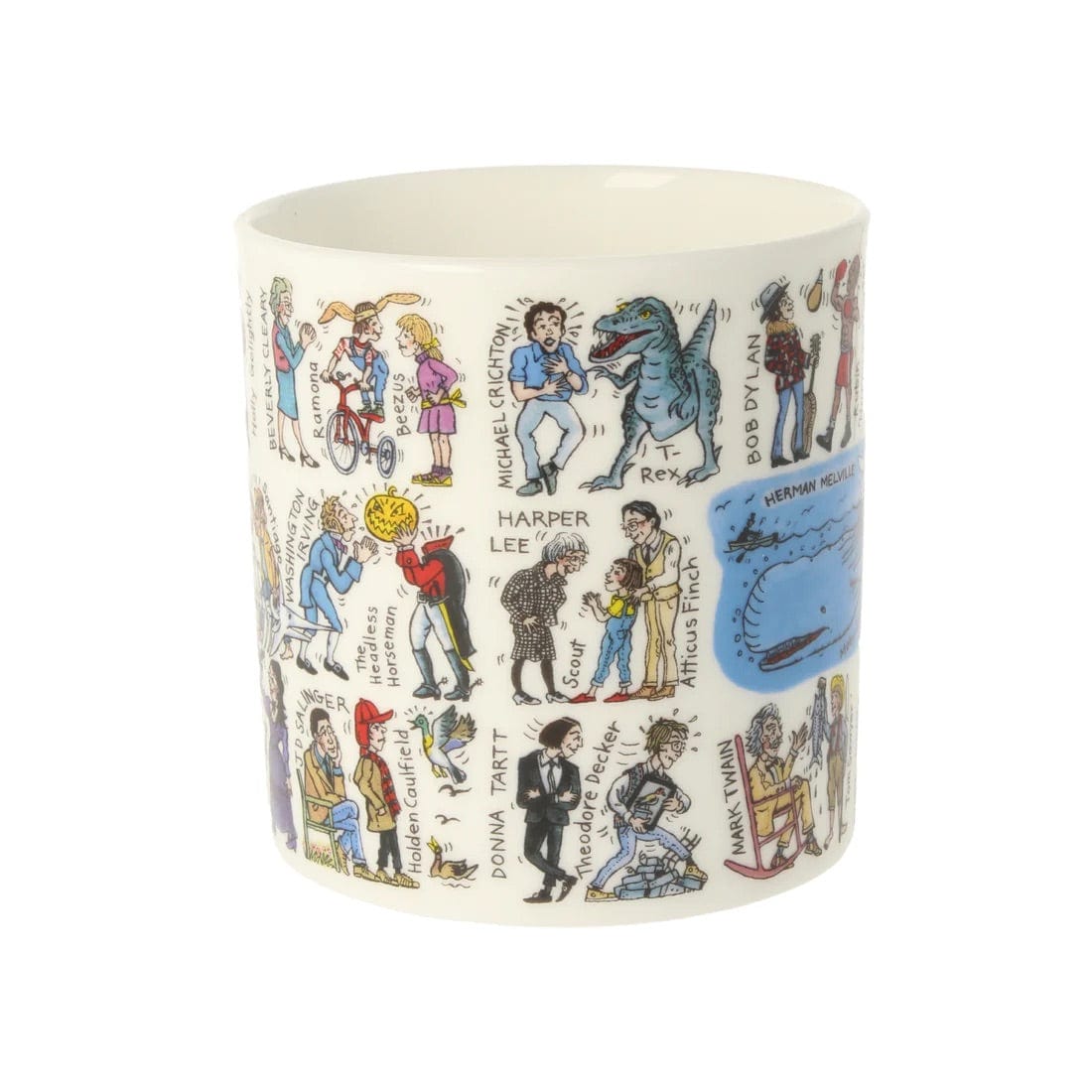 Writers and Characters Mug USA BookGeek