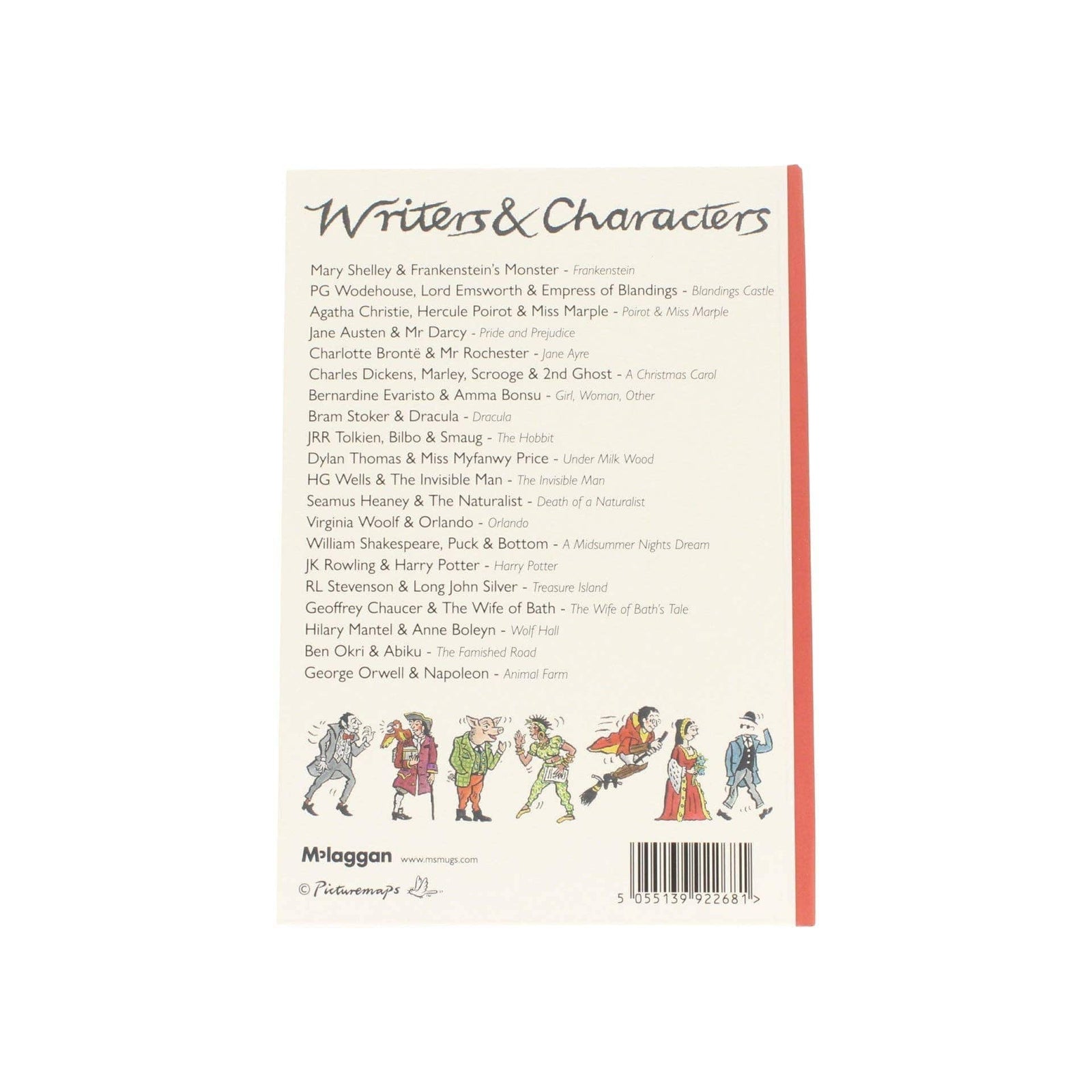 Writers & Characters Notebook BookGeek