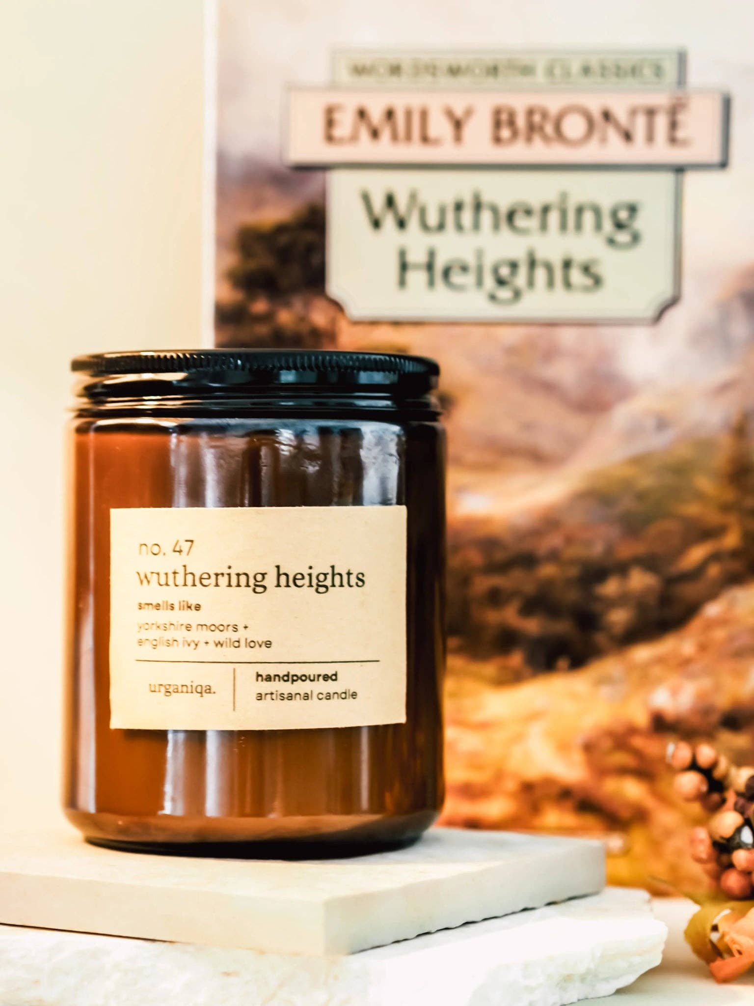 Wuthering Heights Bookish Literary-inspired Scented Candle BookGeek