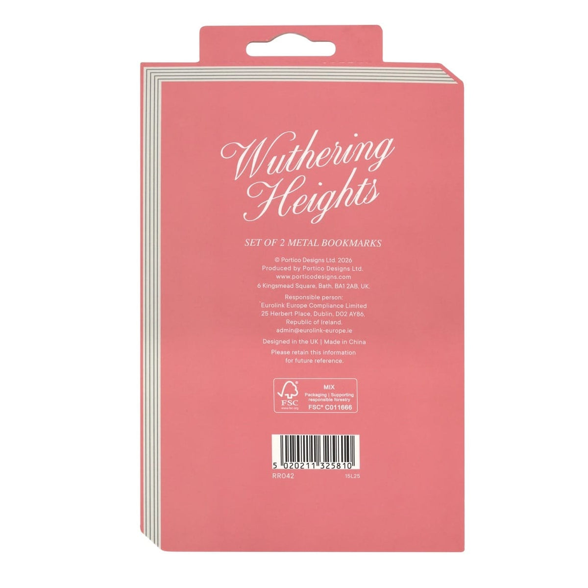 Wuthering Heights Brass Bookmarks BookGeek