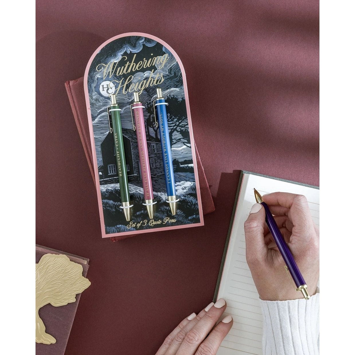Wuthering Heights Pen Set BookGeek