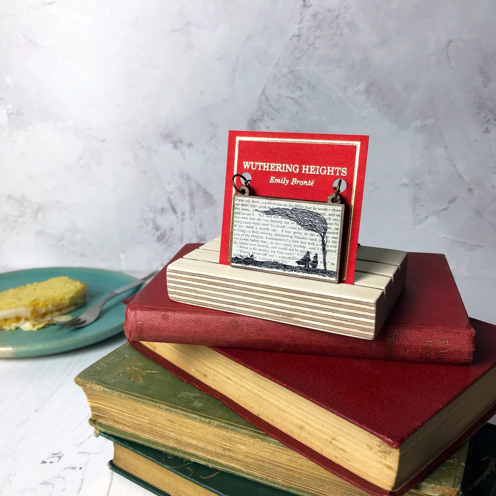 Wuthering Heights Silhouette Necklace BookGeek