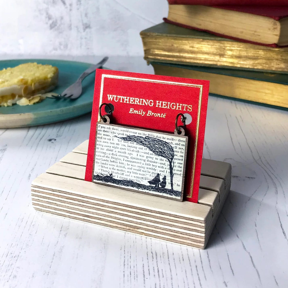 Wuthering Heights Silhouette Necklace BookGeek