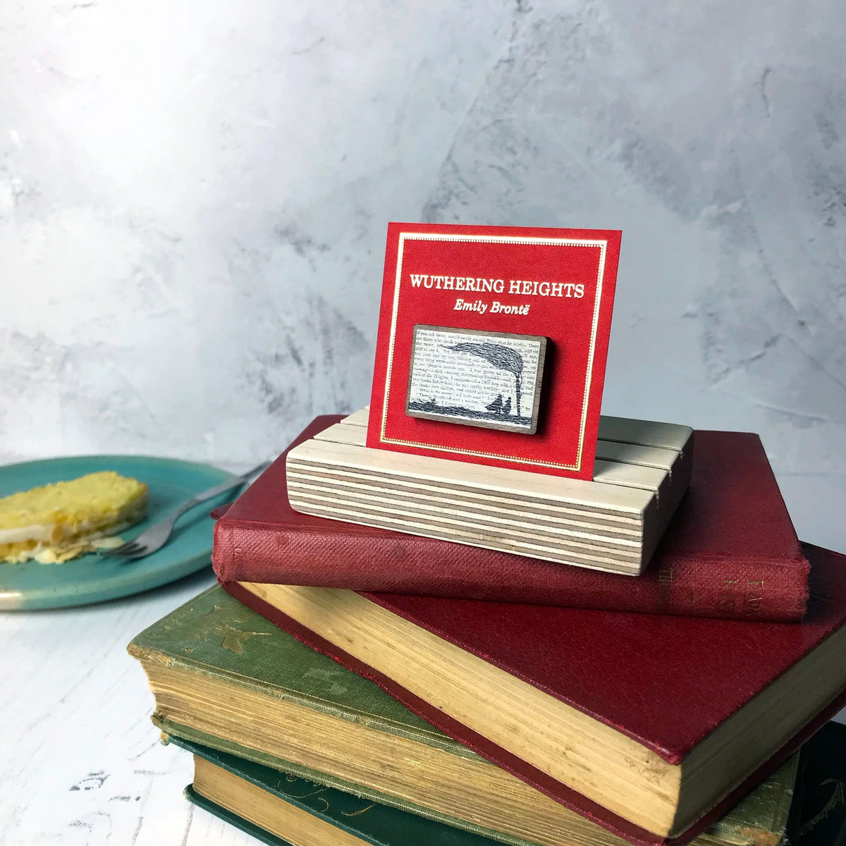 Wuthering Heights Silhouette Pin BookGeek