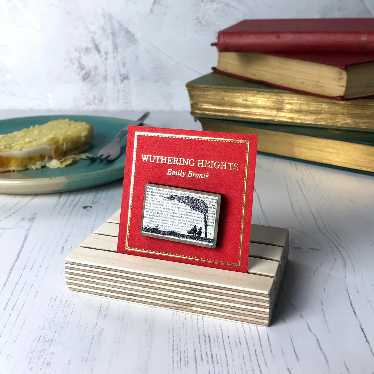 Wuthering Heights Silhouette Pin BookGeek
