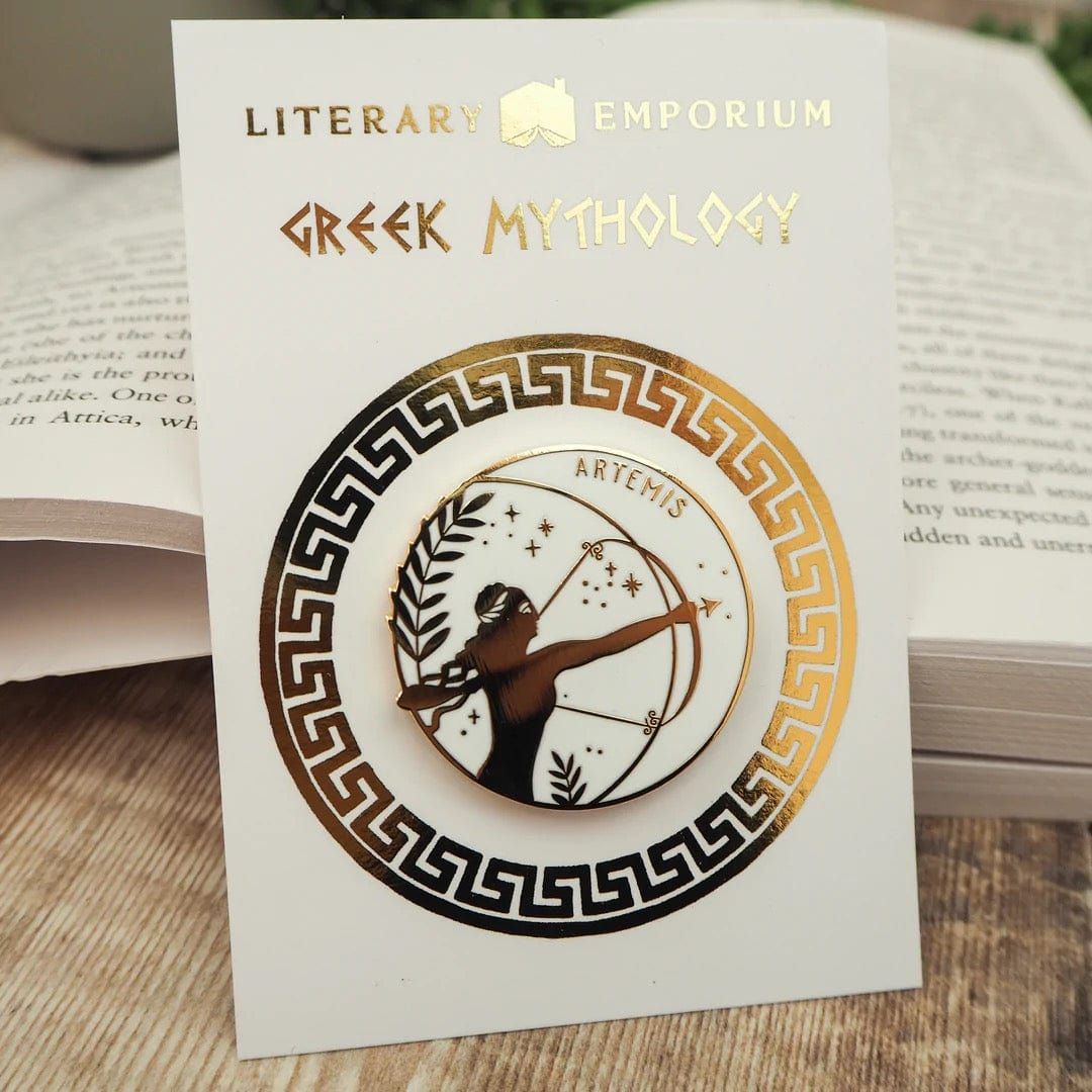 Artemis Enamel Pin BookGeek