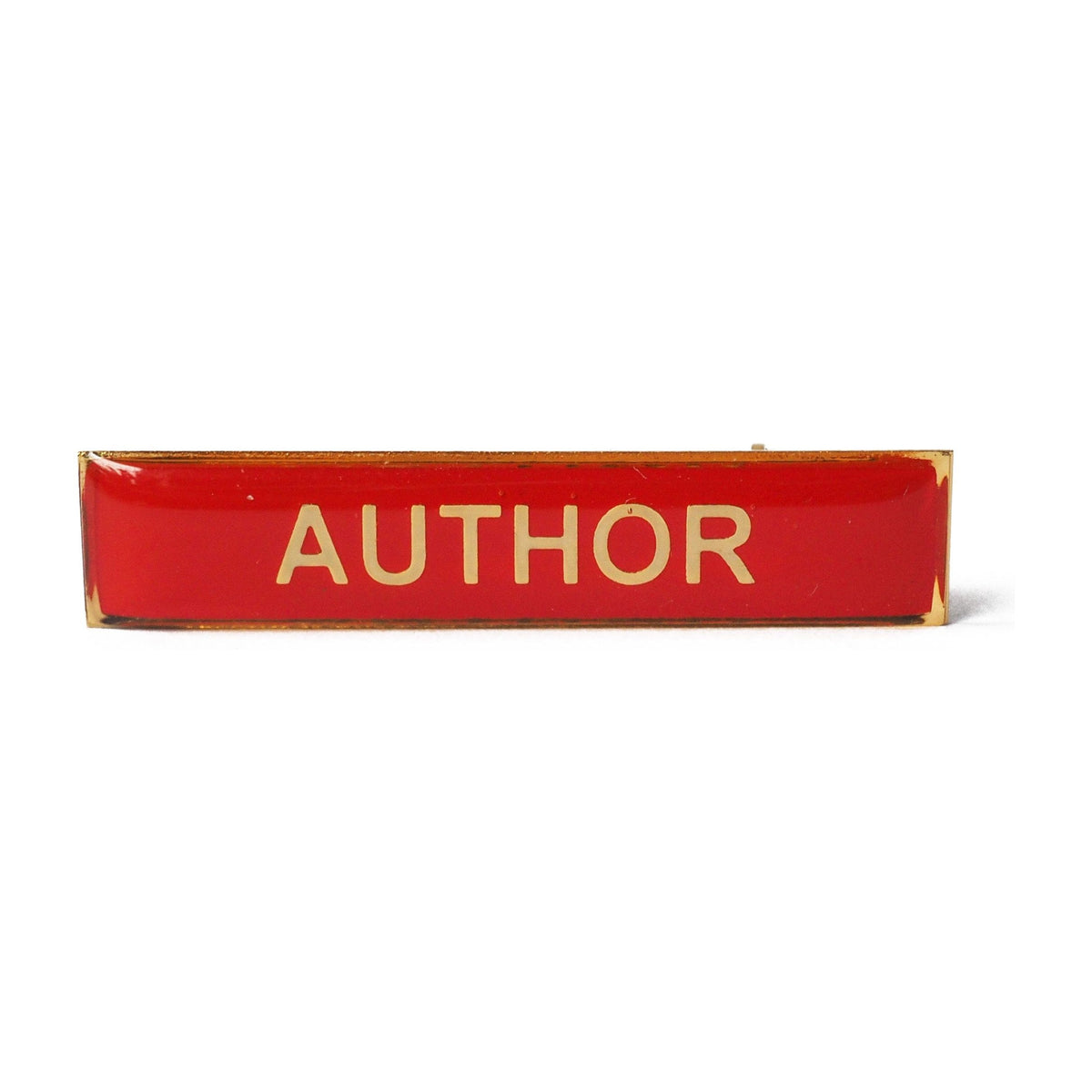 Author Enamel Badge BookGeek