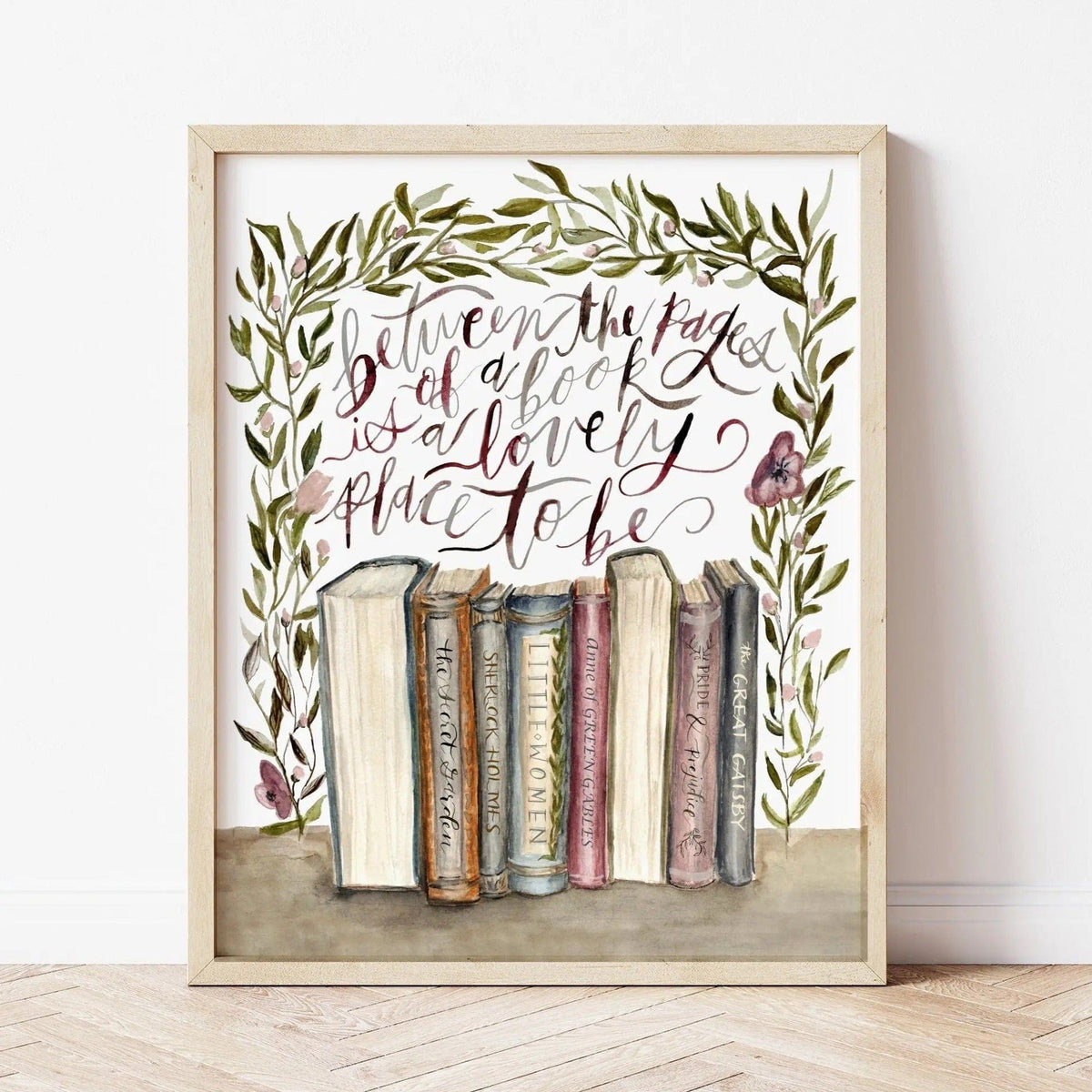 Between The Pages of a Book Print BookGeek