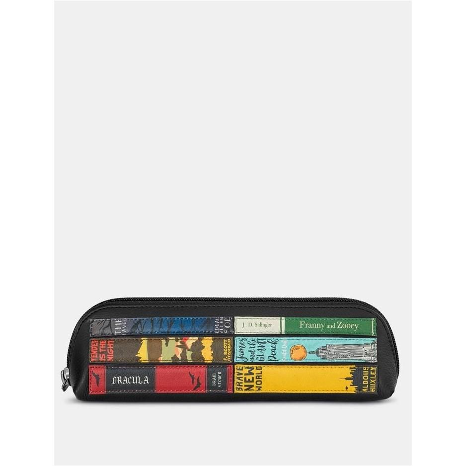 Black Bookworm Pencil Case BookGeek