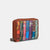 Bookworm Brown Vegan Leather Zip Top Leather Purse BookGeek