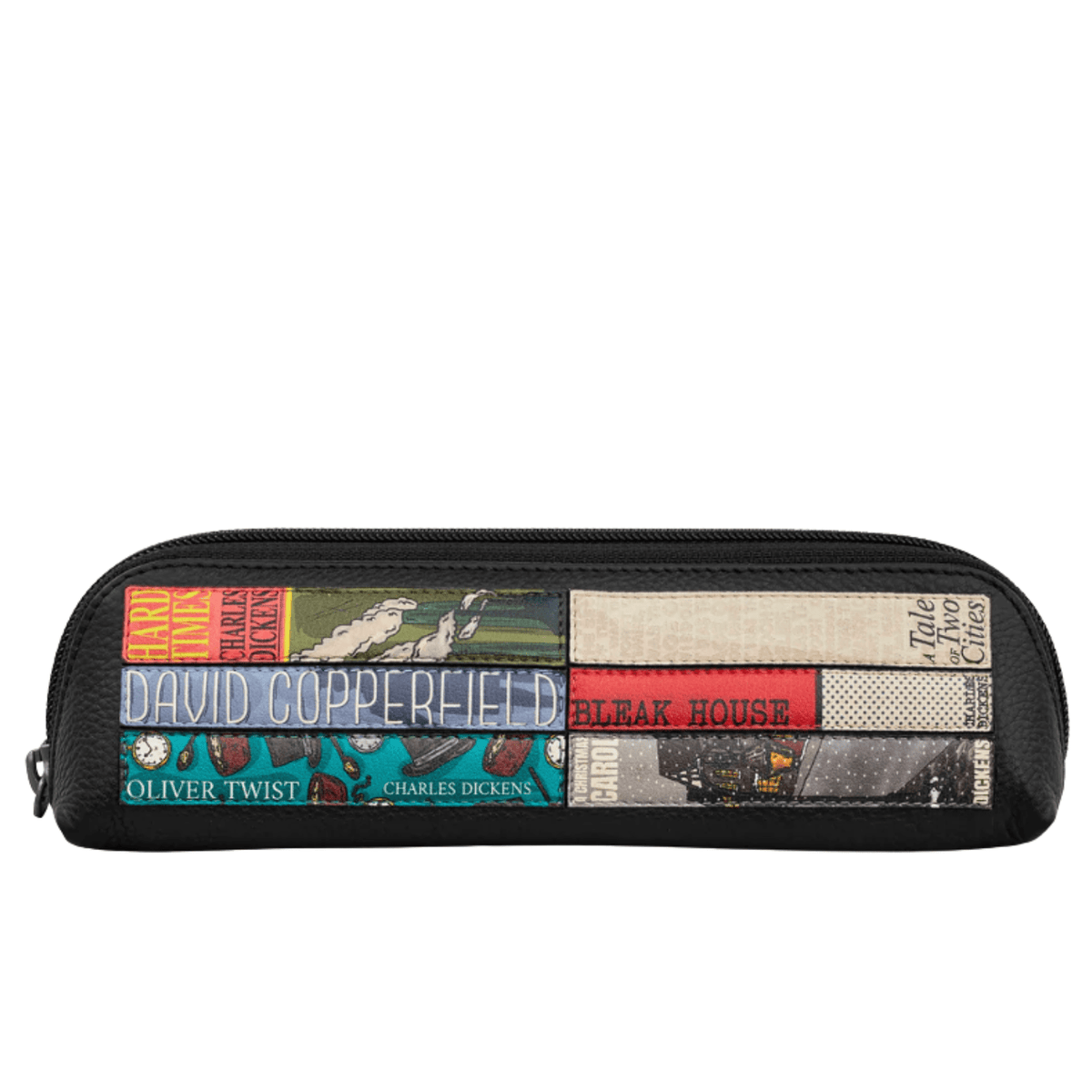 Charles Dickens Bookworm Leather Pencil Case BookGeek