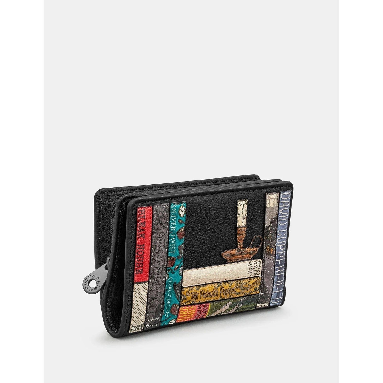 Charles Dickens Bookworm Leather Purse BookGeek