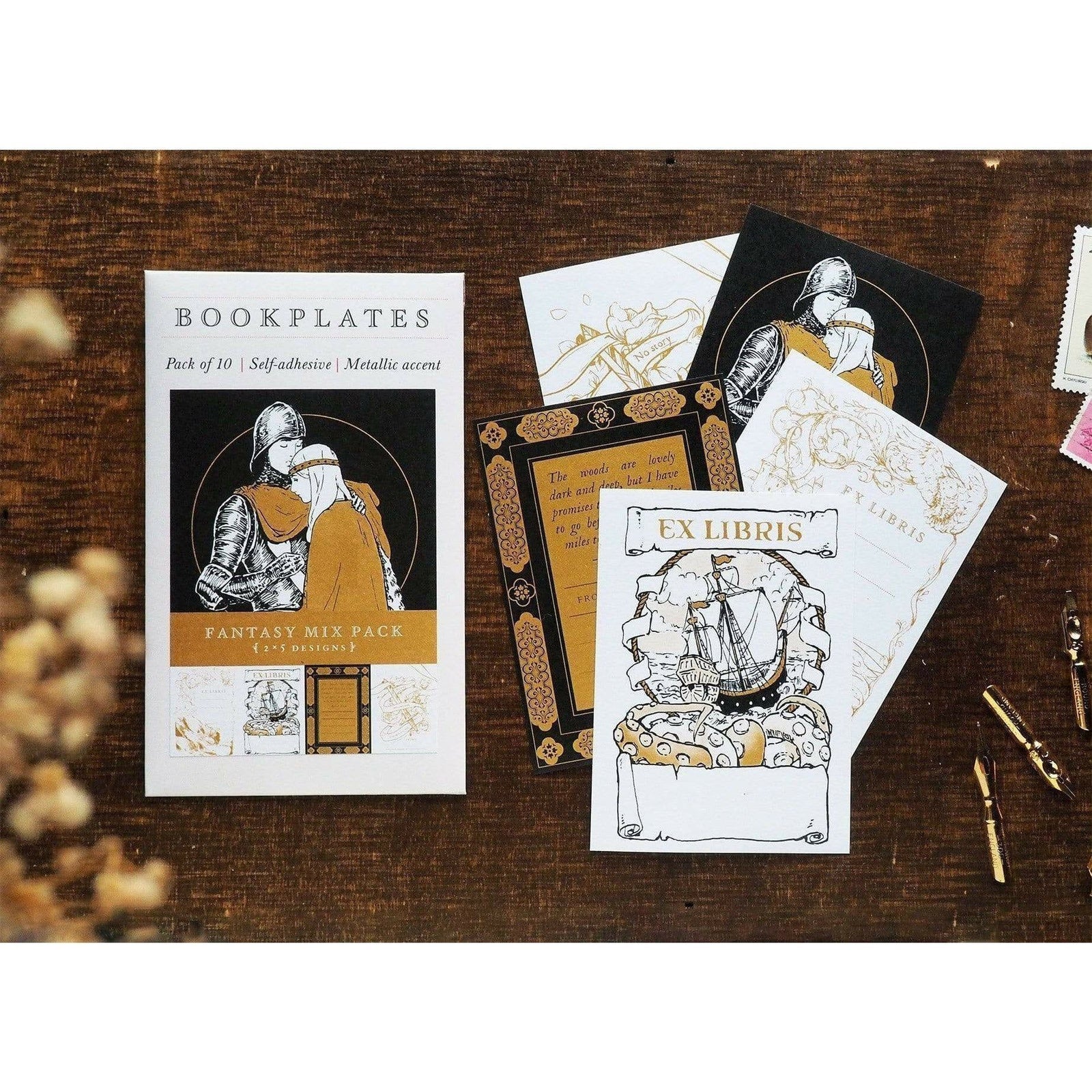 Fantasy Mixed Bookplates BookGeek