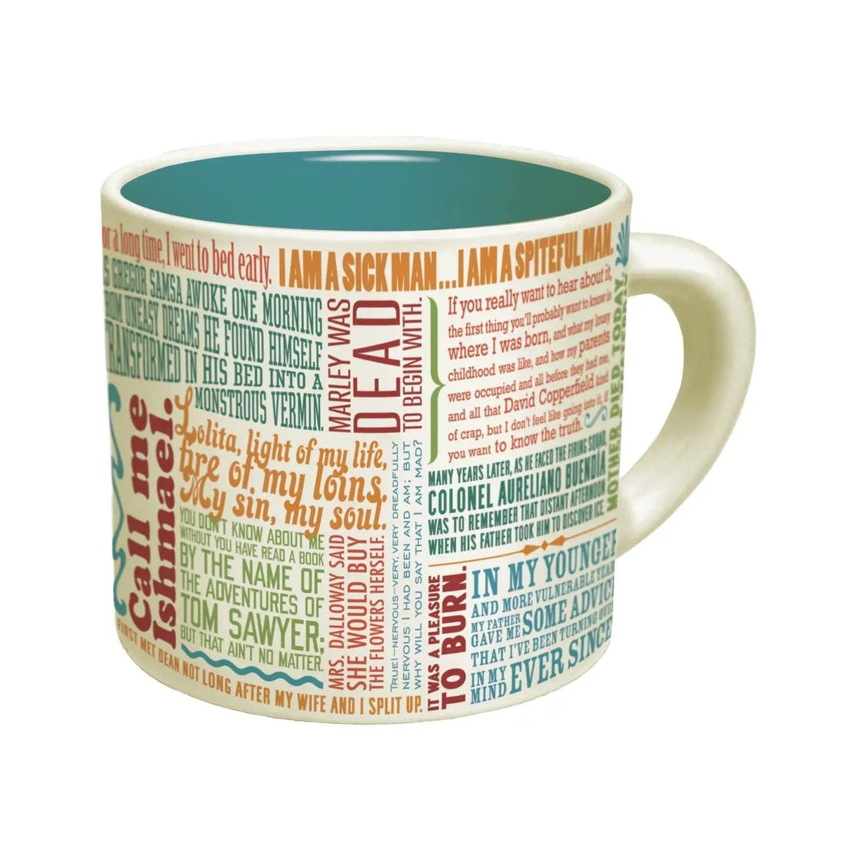 First Lines of Literature Mug BookGeek