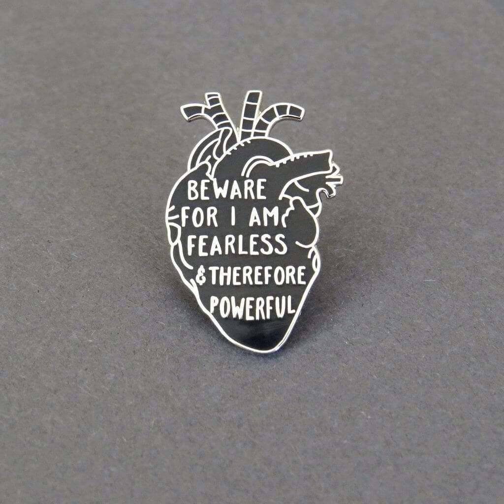 Frankenstein Enamel Pin BookGeek