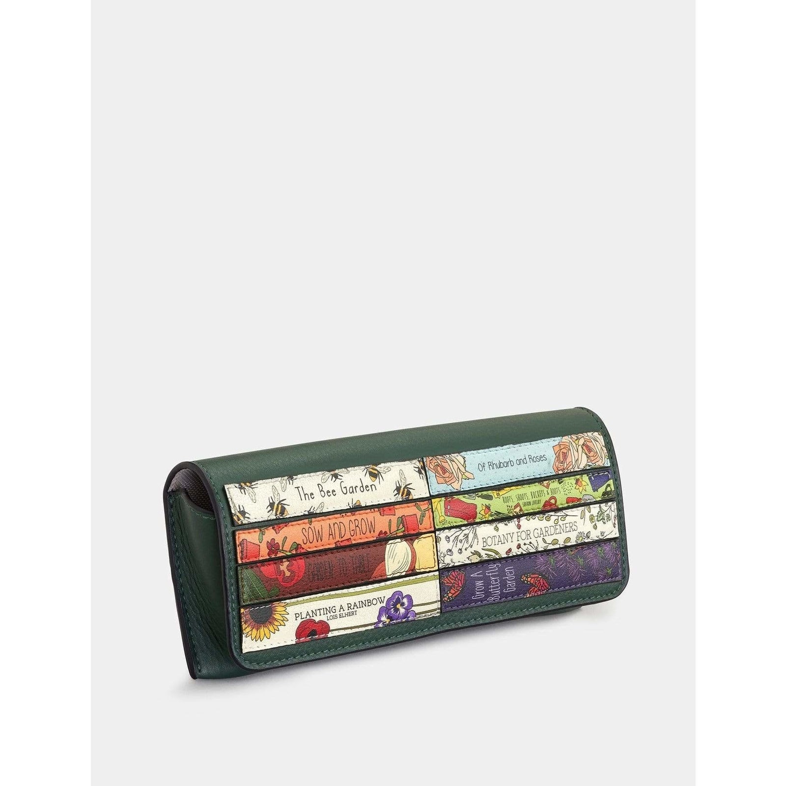 Green Fingers Bookworm Leather Glasses Case BookGeek