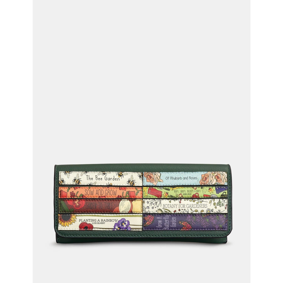 Green Fingers Bookworm Leather Glasses Case BookGeek