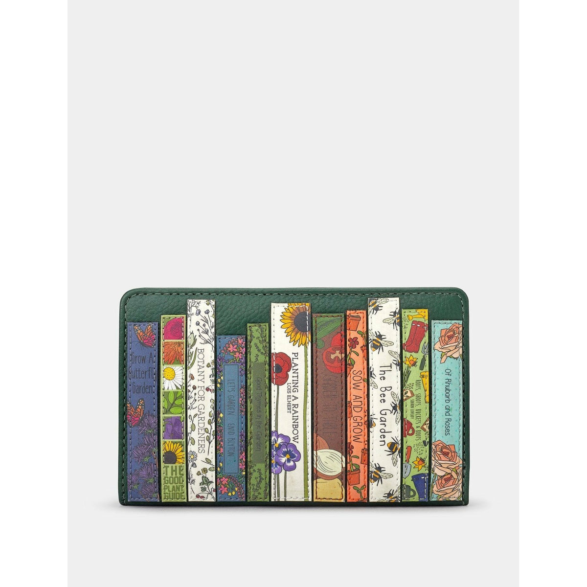 Green Fingers Bookworm Leather Purse BookGeek