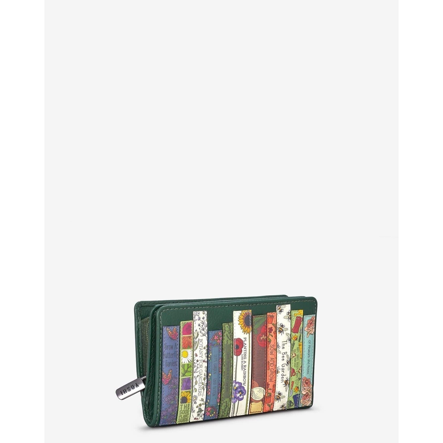 Green Fingers Bookworm Leather Purse BookGeek