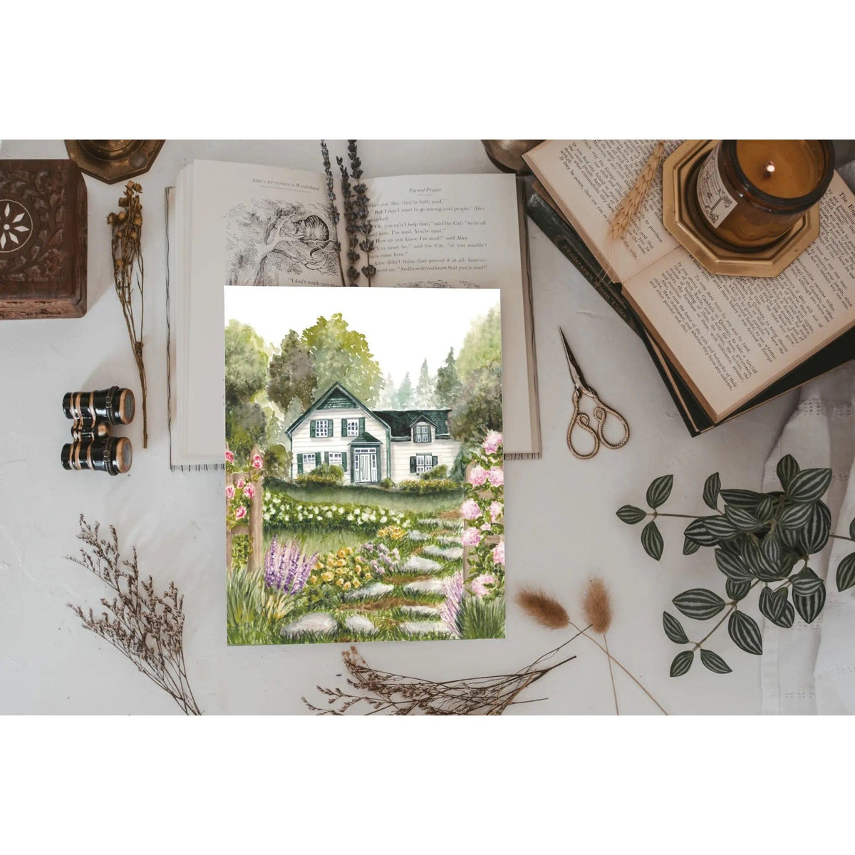 Green Gables Garden Print BookGeek