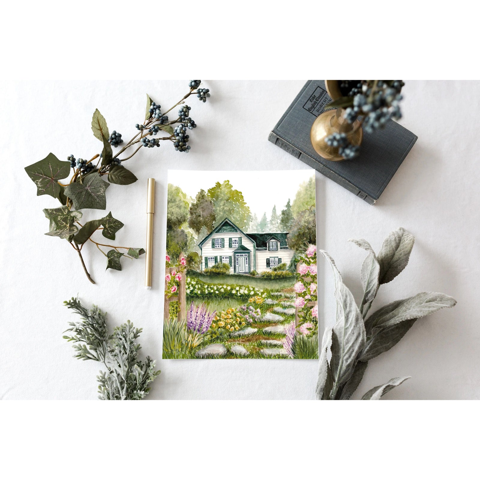 Green Gables Garden Print BookGeek