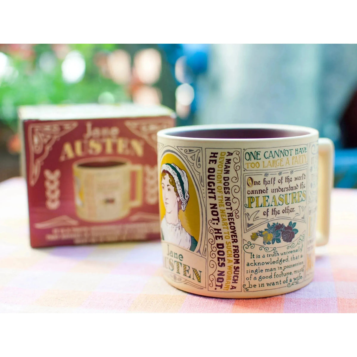 Jane Austen Quotes Mug BookGeek