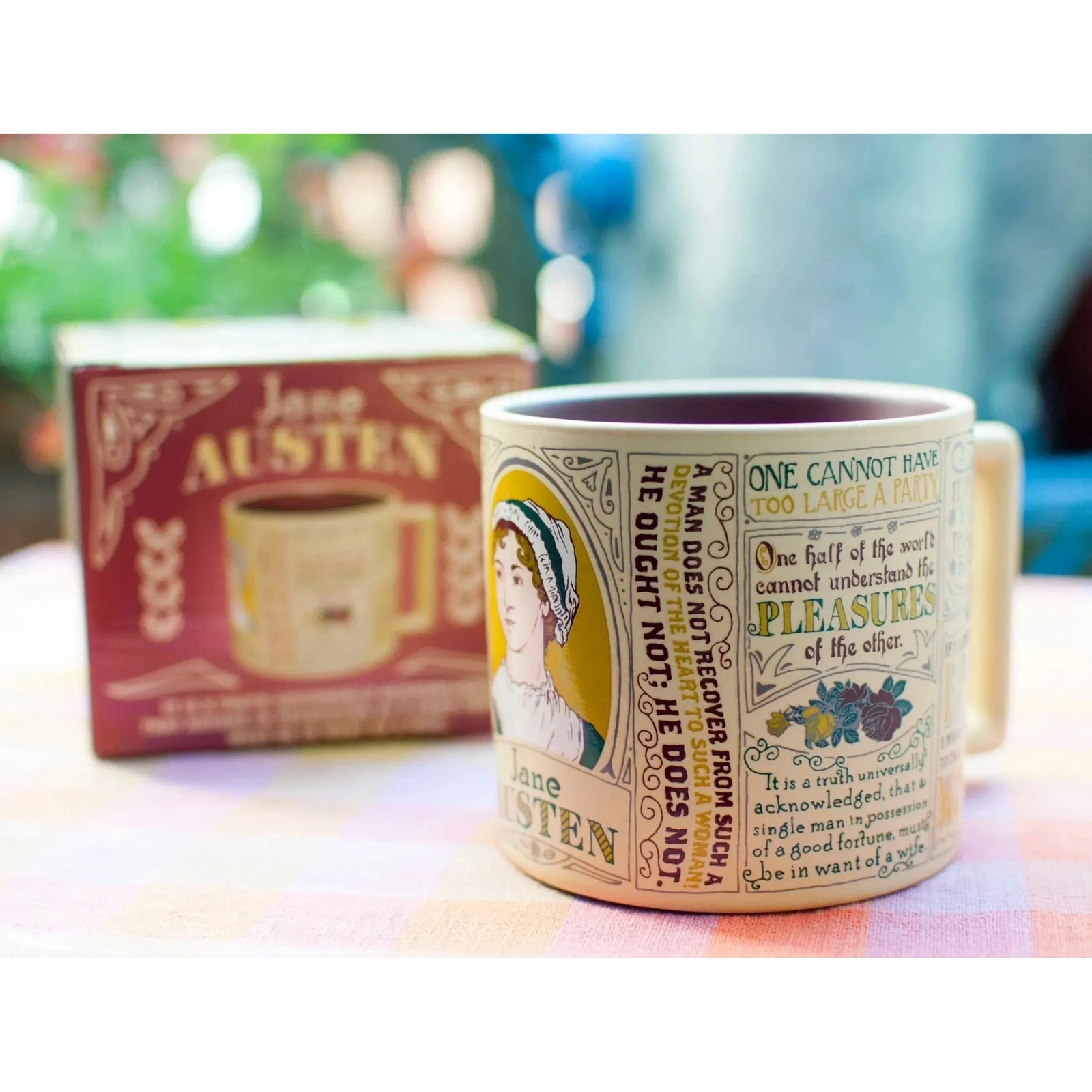 Jane Austen Quotes Mug BookGeek
