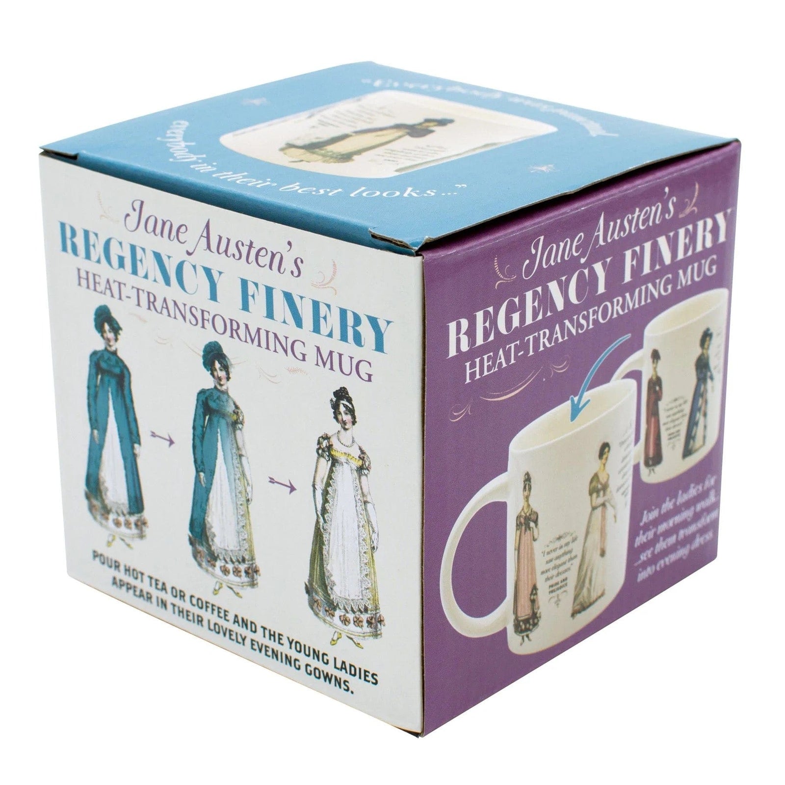 Jane Austen Regency Clothing Heat-Changing Mug BookGeek
