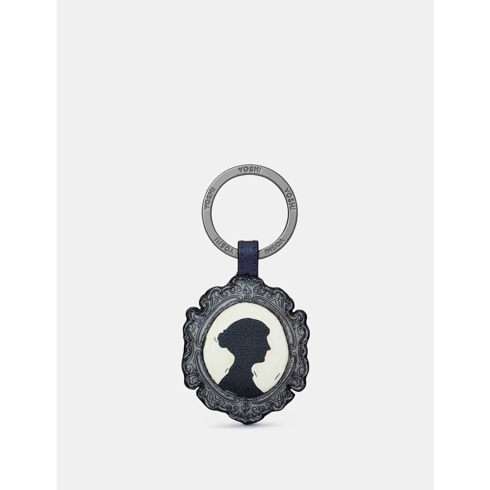 Jane Austen Silhouette Keyring BookGeek