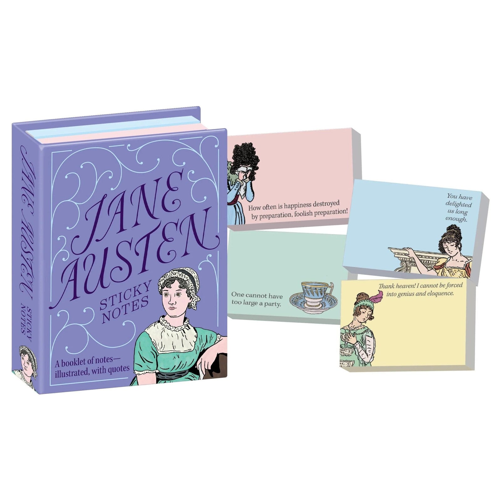 Jane Austen Sticky Notes BookGeek