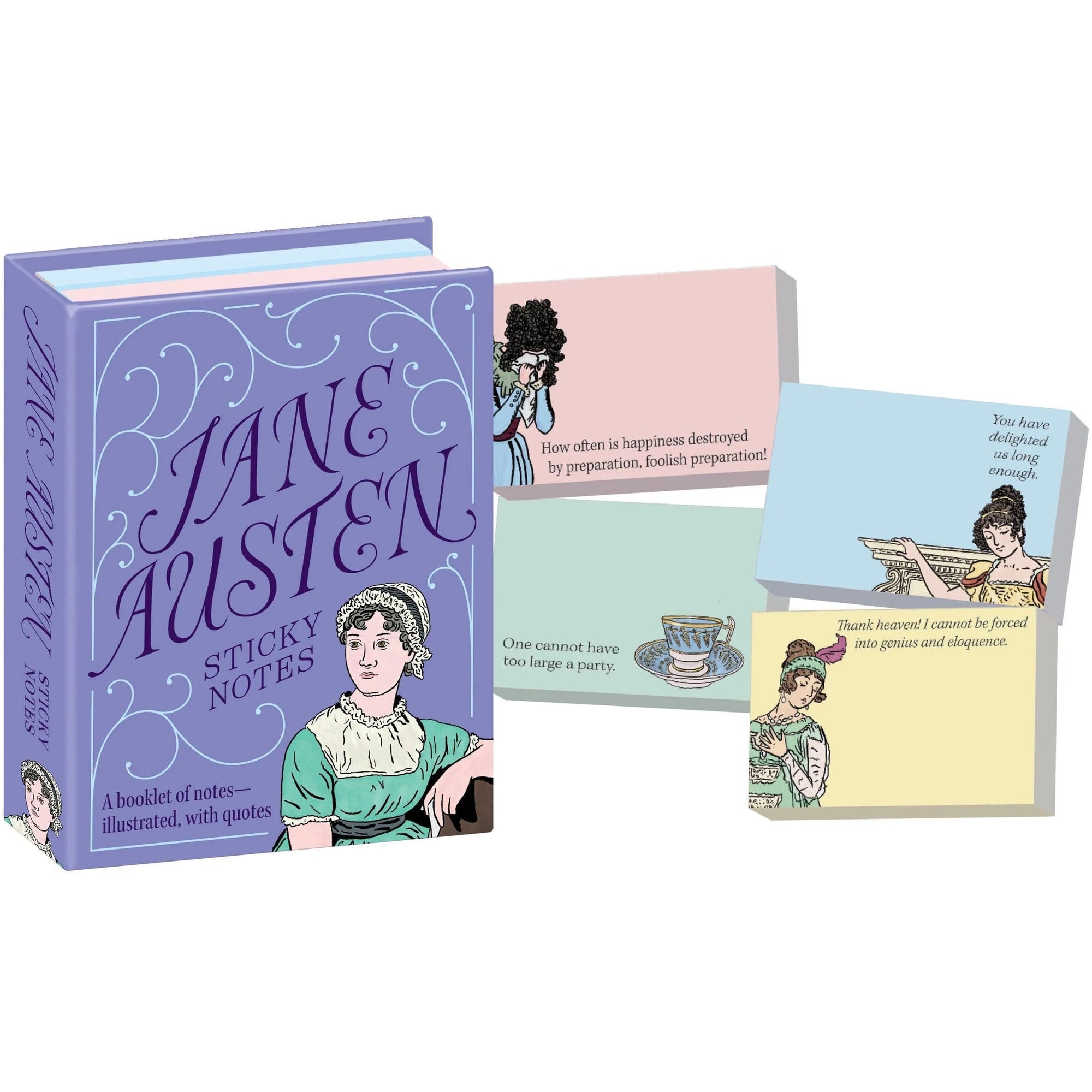 Jane Austen Sticky Notes BookGeek
