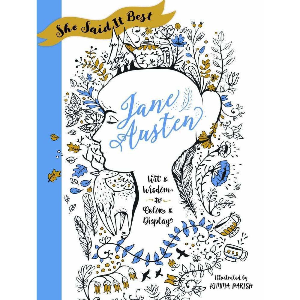 Jane Austen: Wit &amp; Wisdom to Colour and Display BookGeek