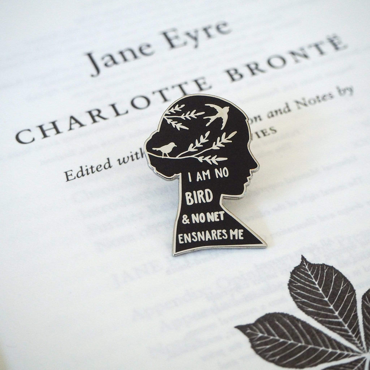Jane Eyre Enamel Pin BookGeek