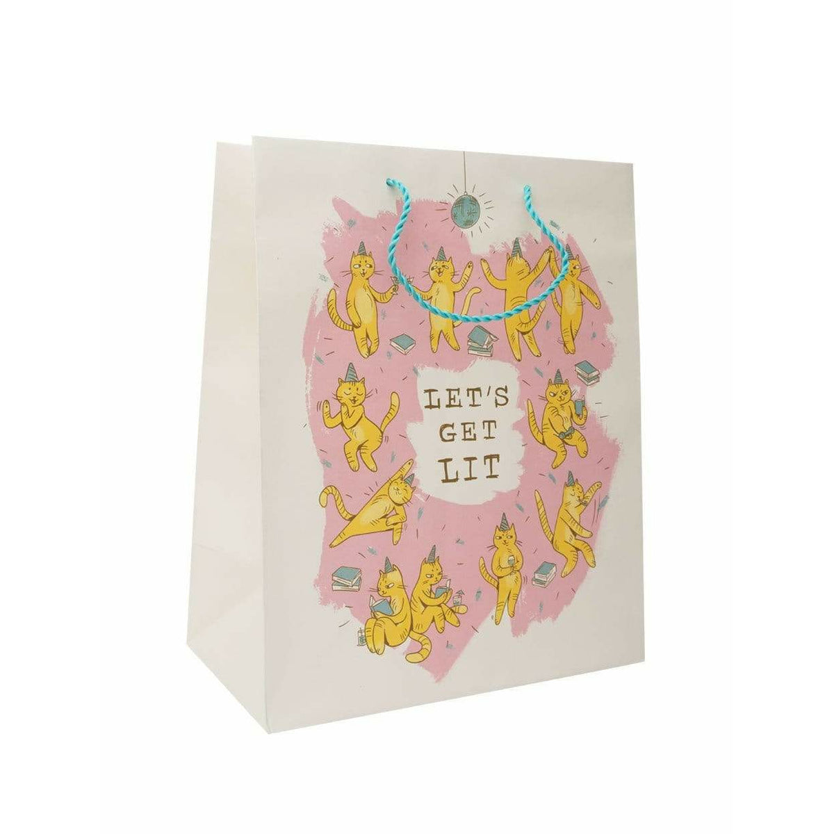 Let&#39;s Get Lit Gift Bag BookGeek