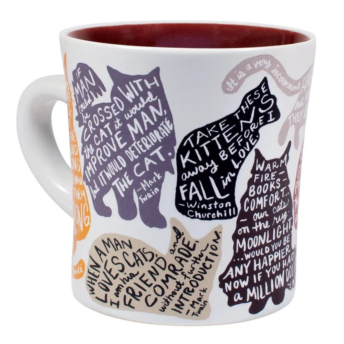 Literary Cat Mug BookGeek