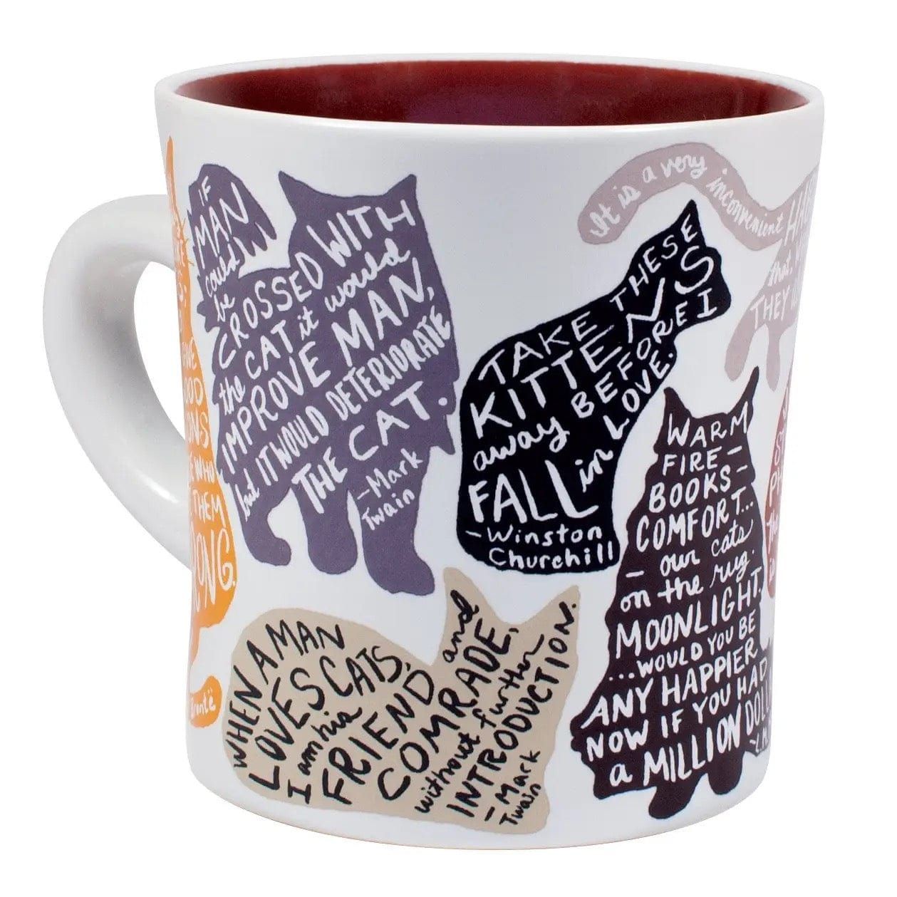 Literary Cat Mug BookGeek