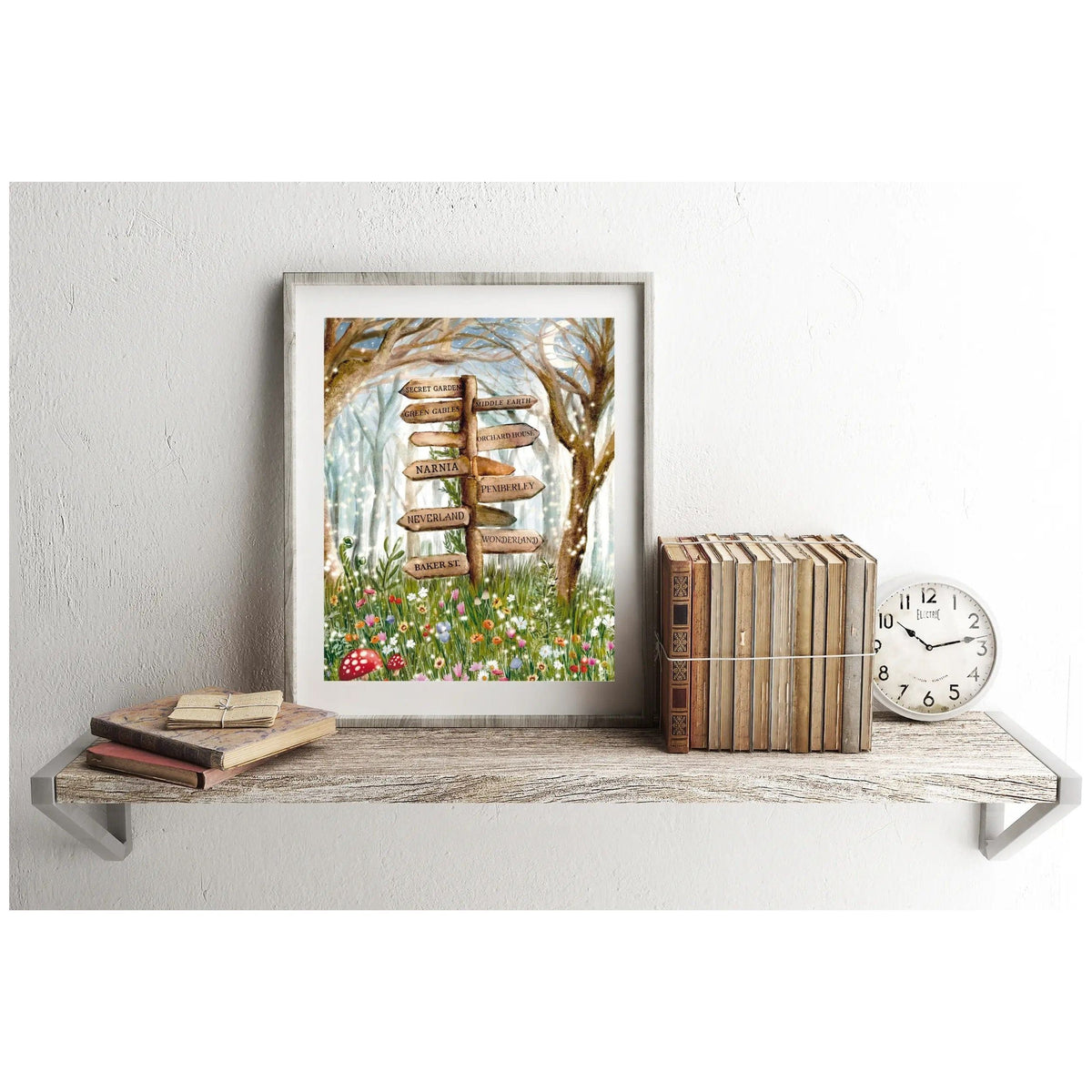 Literary Locations Signpost Print BookGeek