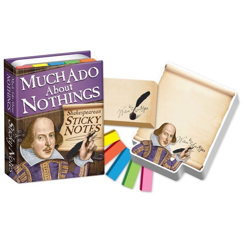 Much Ado About Nothings Sticky Notes BookGeek
