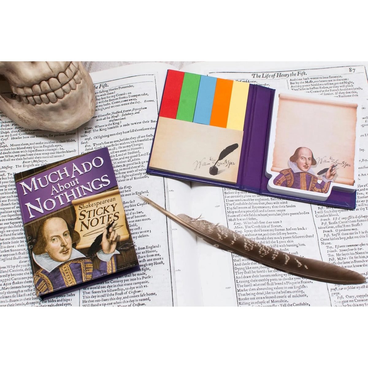 Much Ado About Nothings Sticky Notes BookGeek