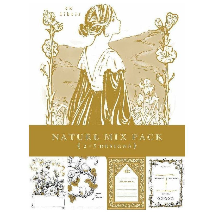 Nature Theme Mixed Bookplates BookGeek
