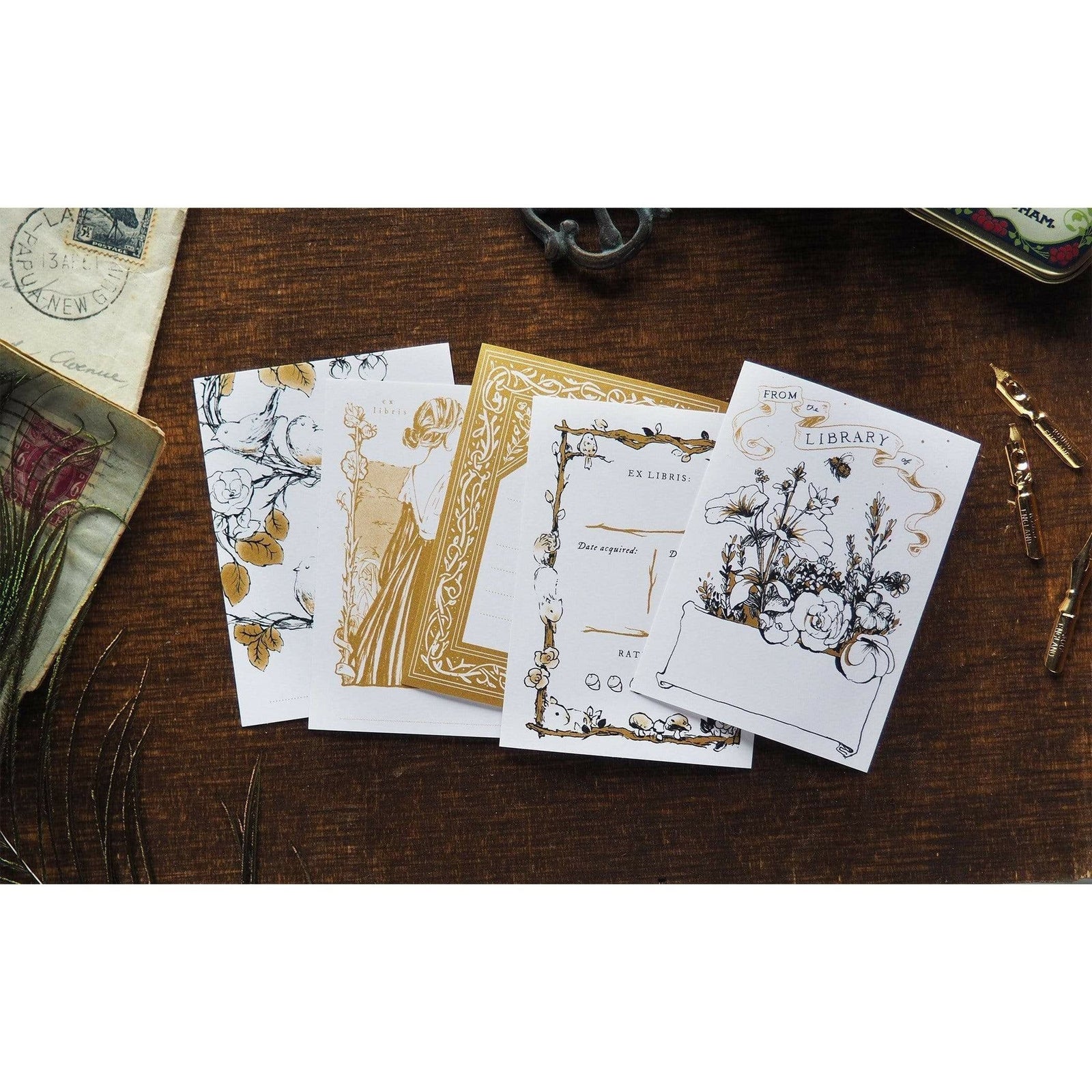 Nature Theme Mixed Bookplates BookGeek