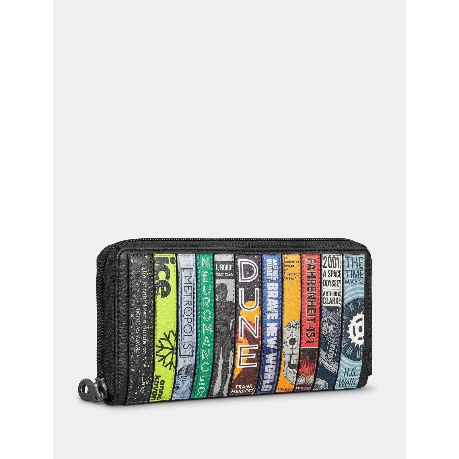 Sci Fi Bookworm Zip Around Purse BookGeek