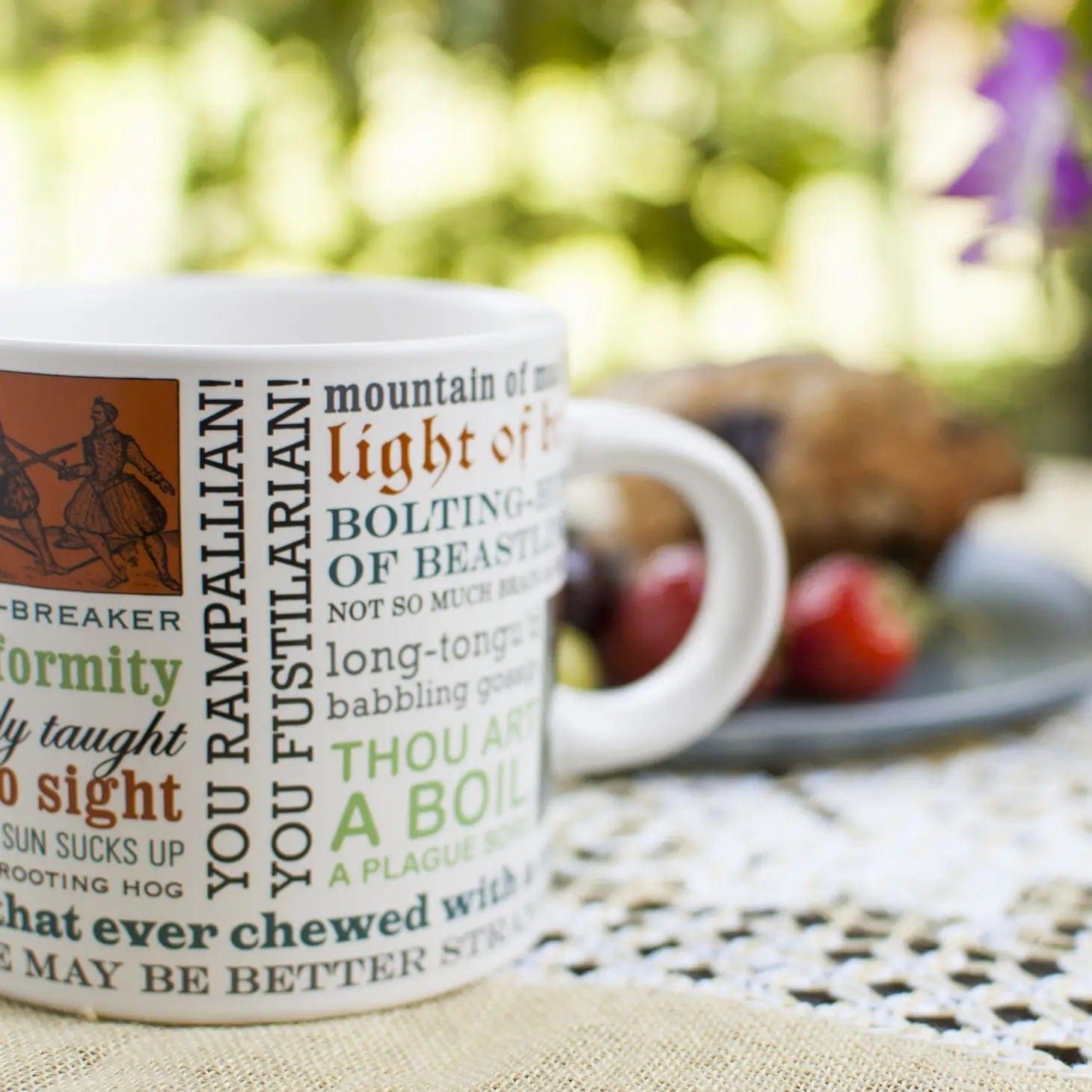 Shakespeare Insults Mug BookGeek