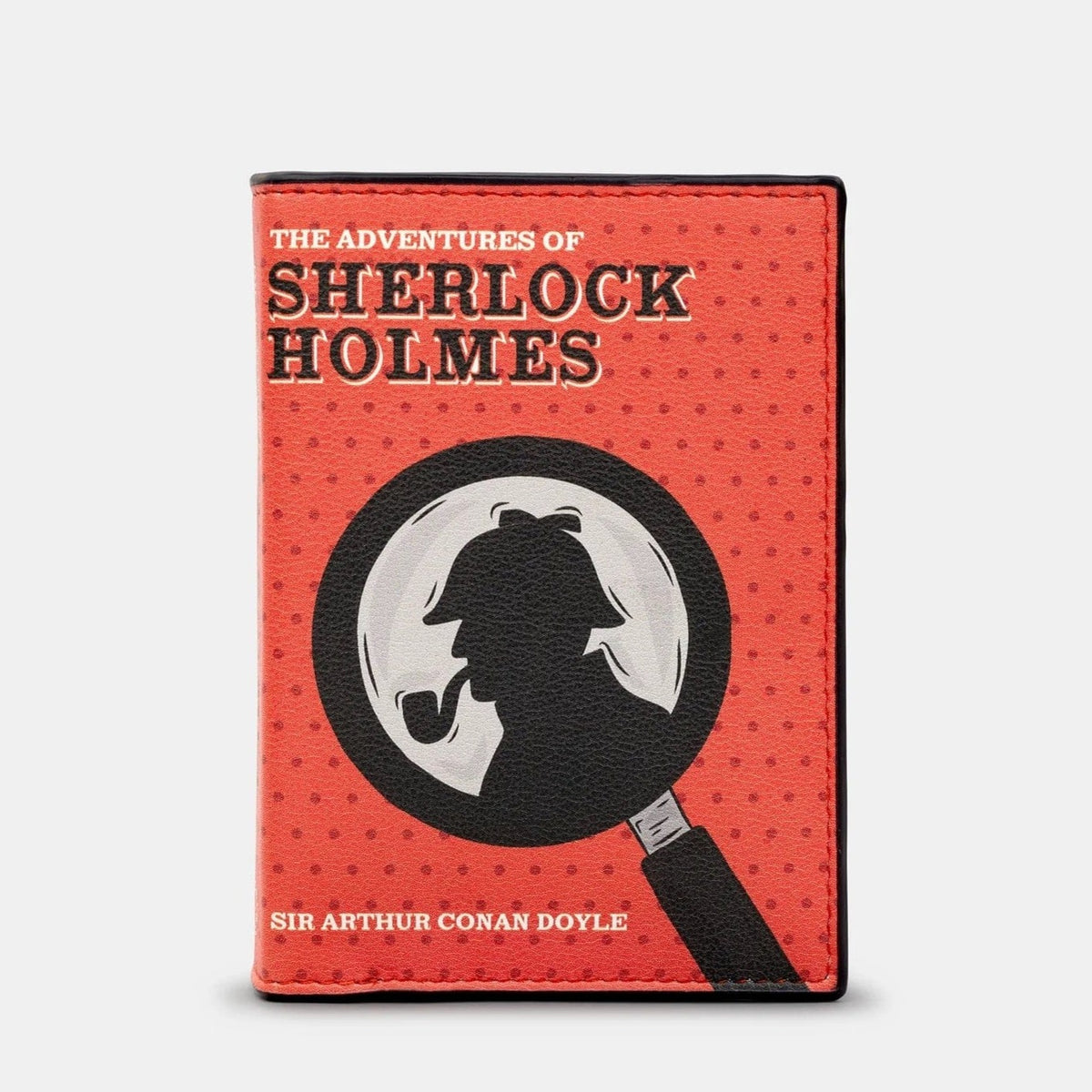 Sherlock Holmes Vegan Leather Purse BookGeek