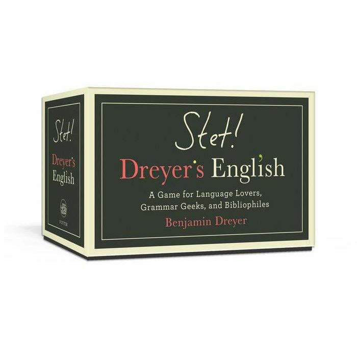 Stet! Dreyer&#39;s English BookGeek