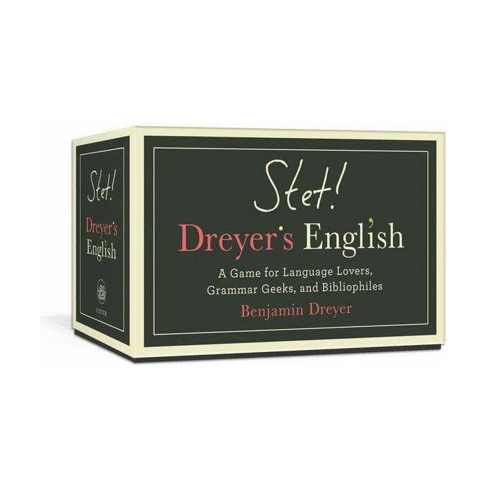Stet! Dreyer's English BookGeek