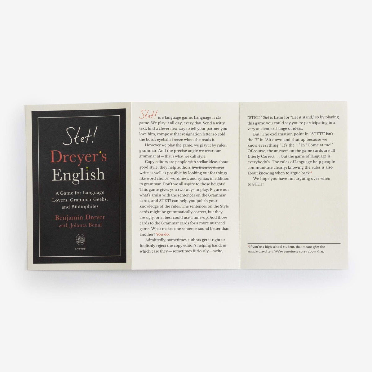 Stet! Dreyer&#39;s English BookGeek