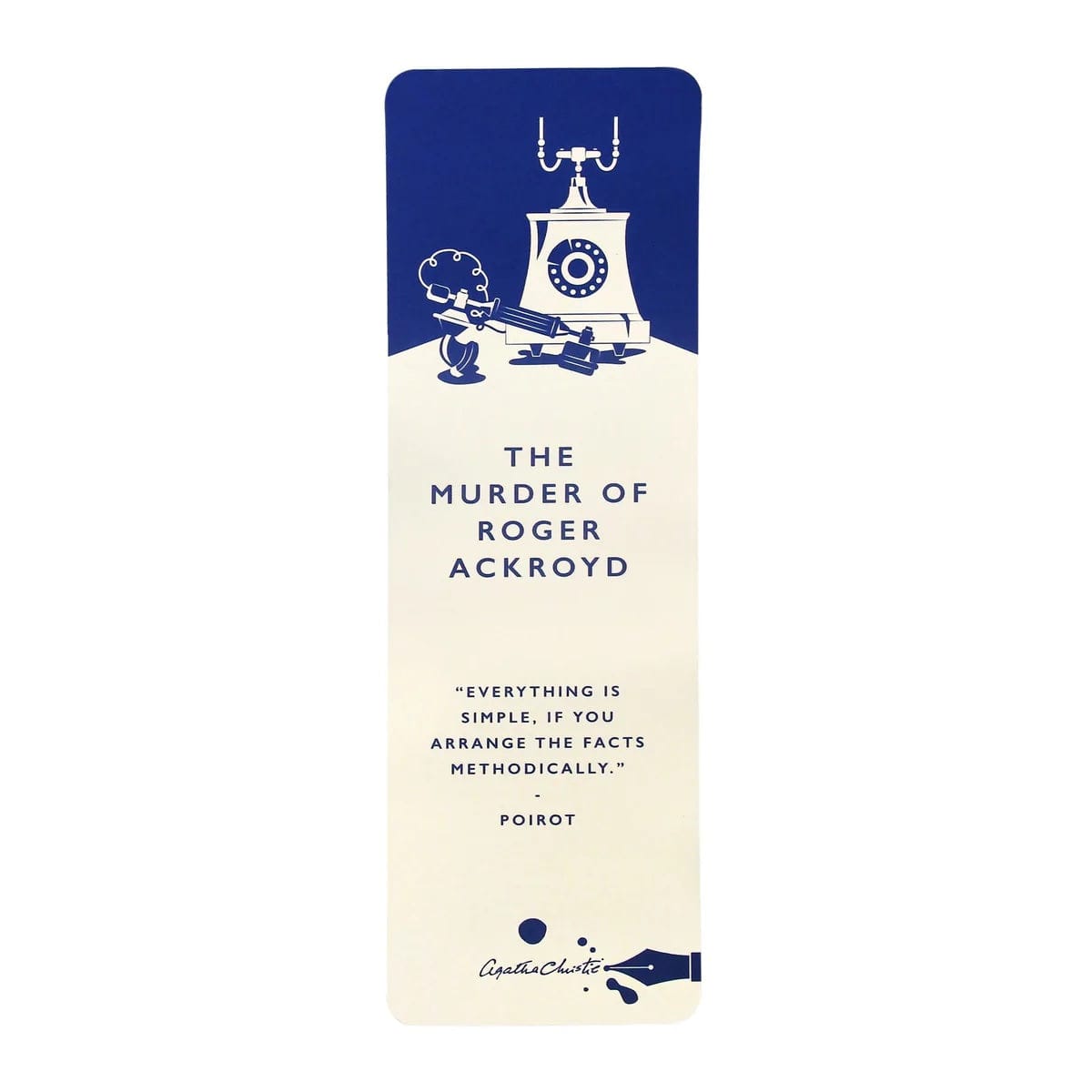 The Murder of Roger Ackroyd Bookmark BookGeek