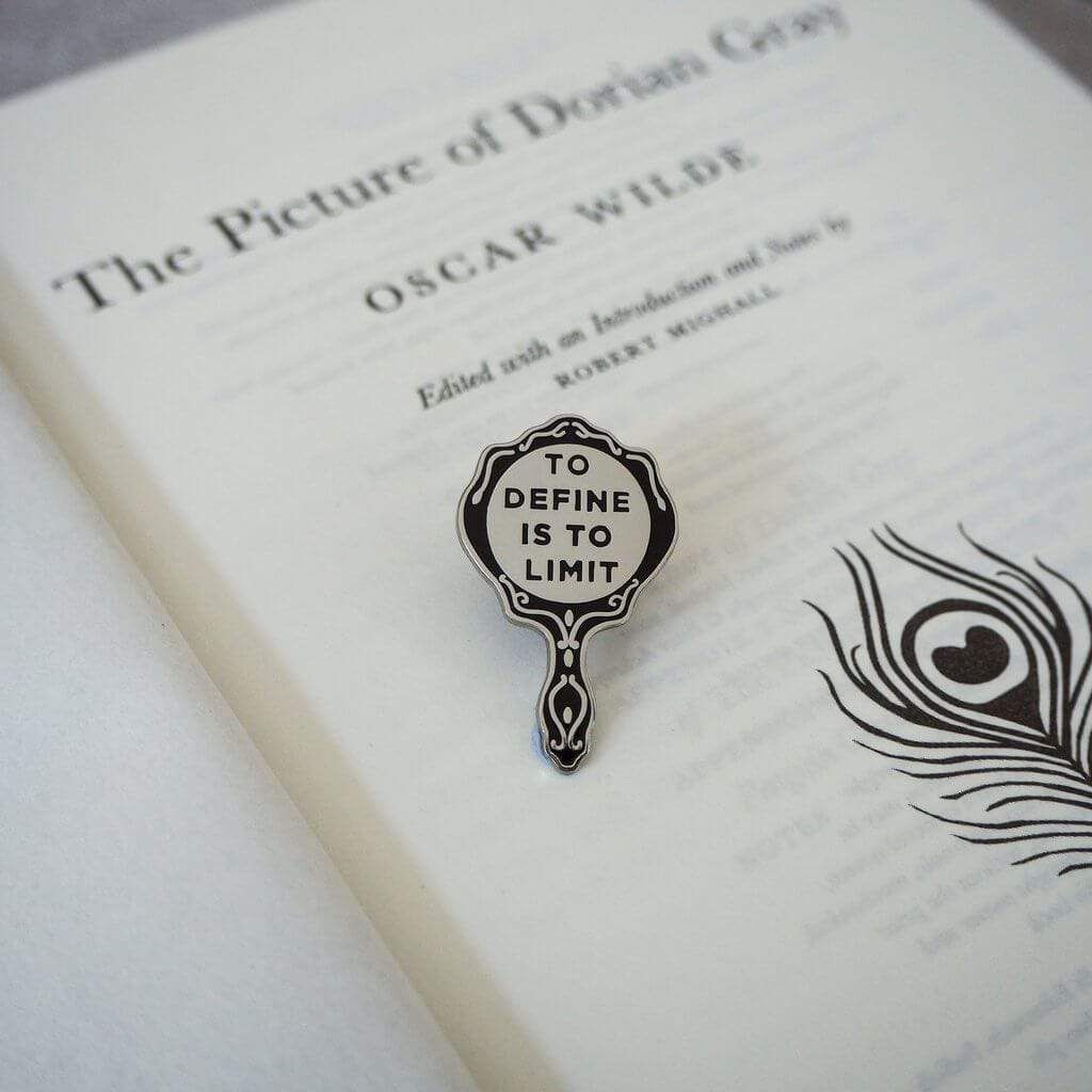 The Picture of Dorian Gray Enamel Pin BookGeek