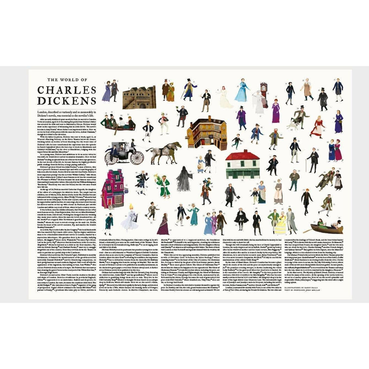 The World of Charles Dickens Jigsaw BookGeek